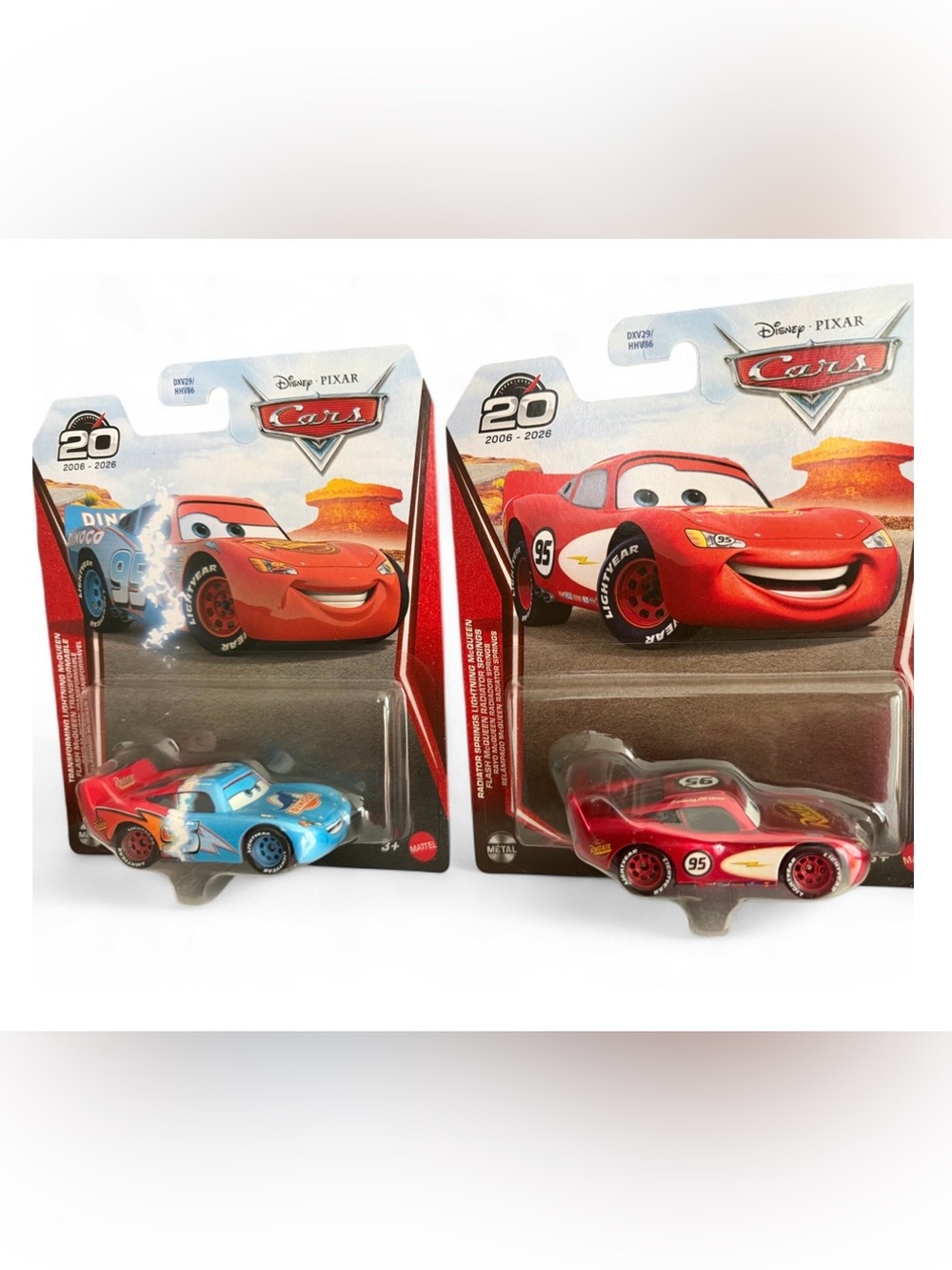 Disney Pixar Cars 20th Anniversary Lightning McQueen Diecast